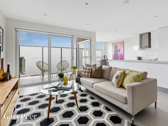 This Stylishly Appointed, Contemporary Apartment, Quietly Located at the Rear of a Boutique Block