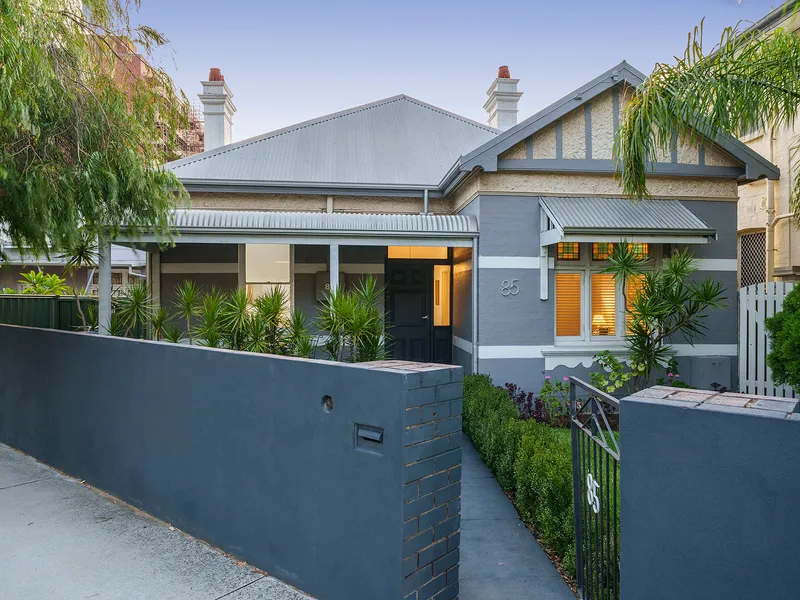 Prepare to fall in love with this Quintessential Subiaco period home…..