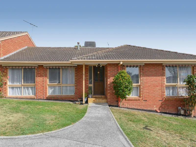 Single level, private and spacious modern living