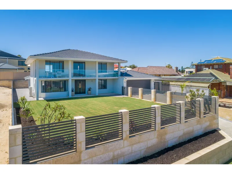 Striking Elevation With Ocean Views