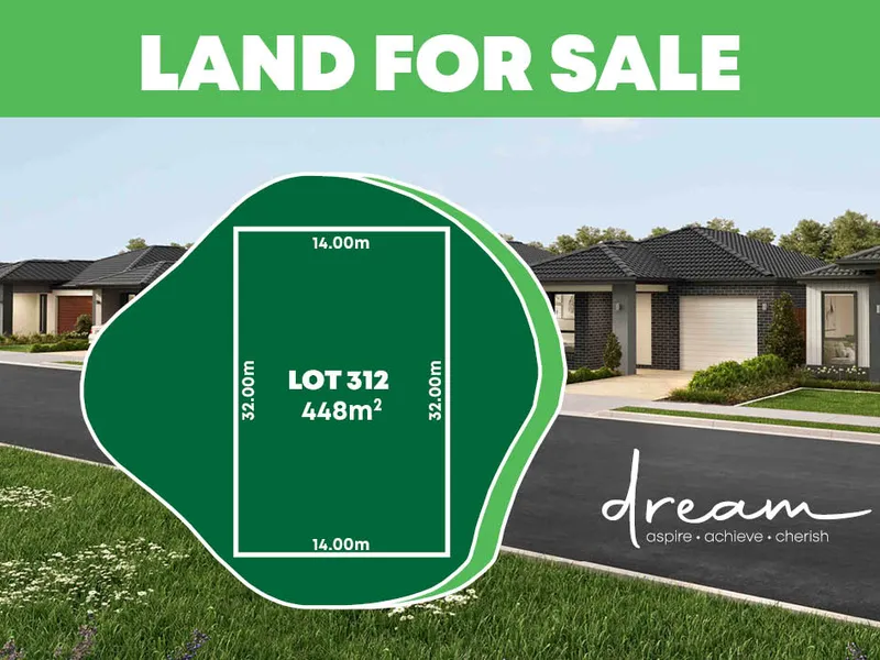 LAND STARTING FROM $295,000 AND WON'T LAST LONG!!