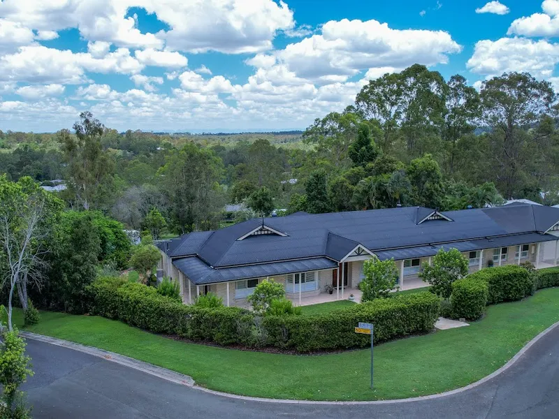 Private acreage living in a family friendly community