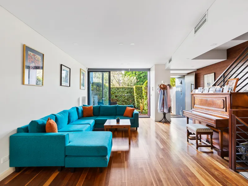 Architect-designed beachside townhome