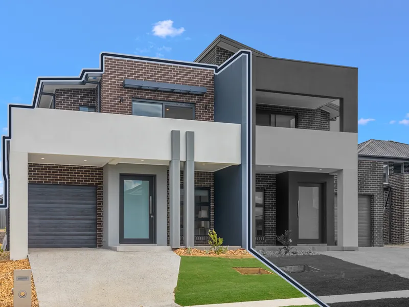 New and Boldly Modern Duplex !