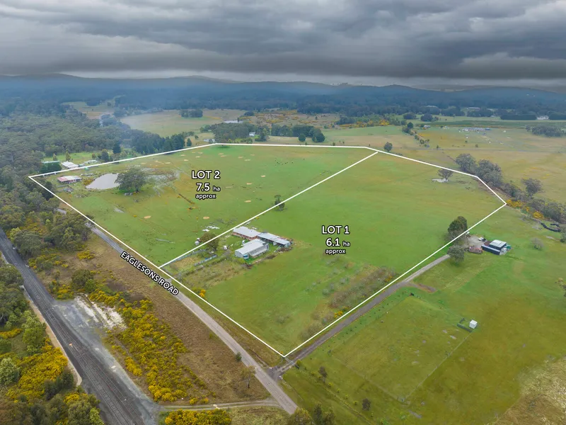 Presenting 2 Tiles – Approx 33.3acre - Zoned Rural Living