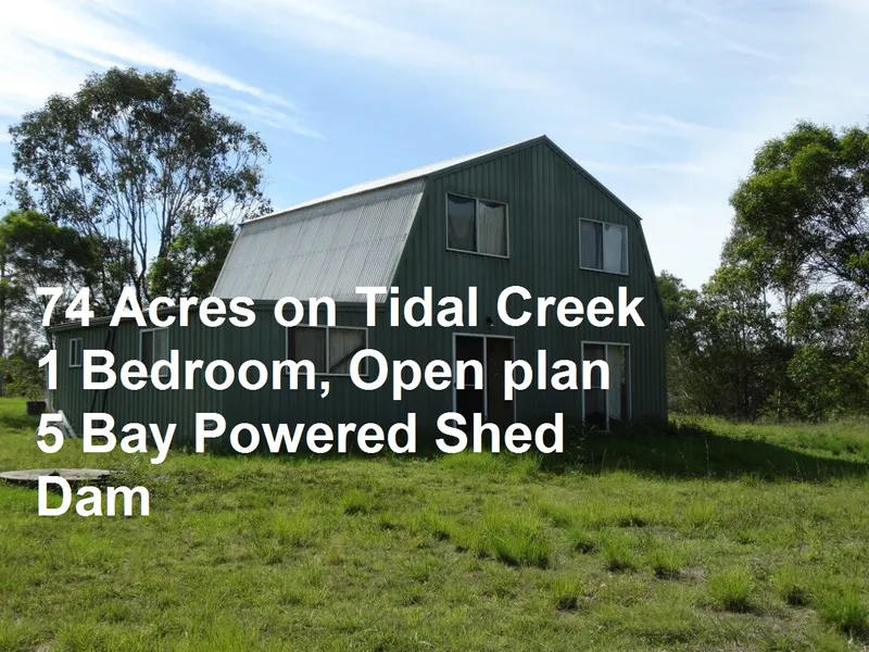 74 ACRES ON TIDAL EULEILAH CREEK