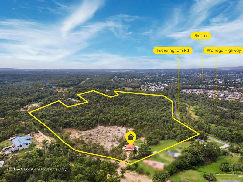 65 Acres On The Door Step Of Ipswich Suburbia & Pine Mountain