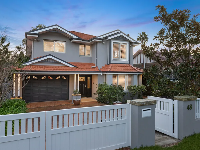 Sweeping family home offers indoor/outdoor lifestyle in premier locale