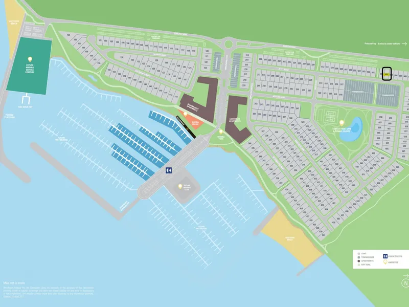 VACANT LAND – READY FOR YOUR DREAM HOME – WALKING DISTANCE TO THE MARINA & SEA