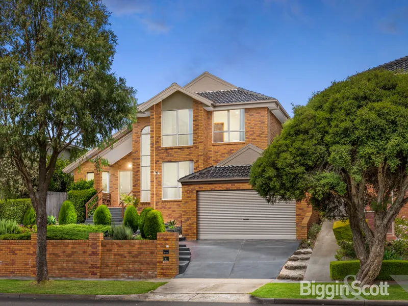 IMMACULATE FAMILY TREASURE WITH STUNNING DANDENONG RANGES VIEWS!