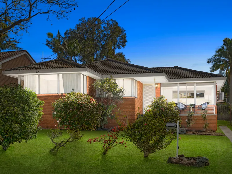 CHARMING FAMILY BRICK HOME ON A SPACIOUS BLOCK - OPEN TO VIEW SAT 7/09/2024 @ 10-10.30AM