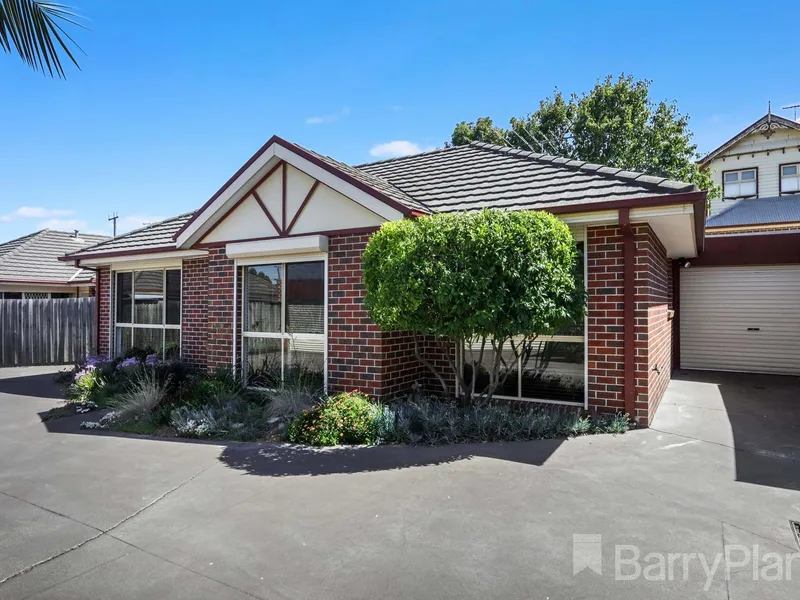 Single level living, superbly located.