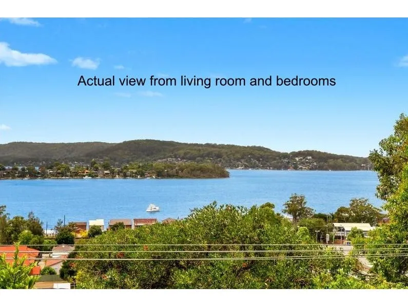 Set High With Sweeping Water Views.