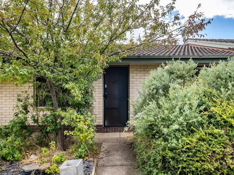 Two-bedroom unit offering low-maintenance living