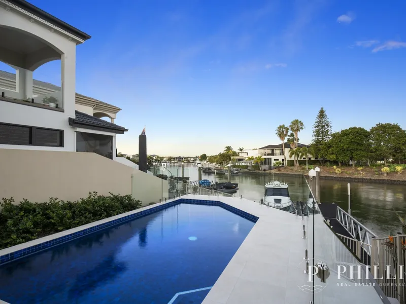 Stunning Contemporary Style Waterfront House in Sanctuary Cove!