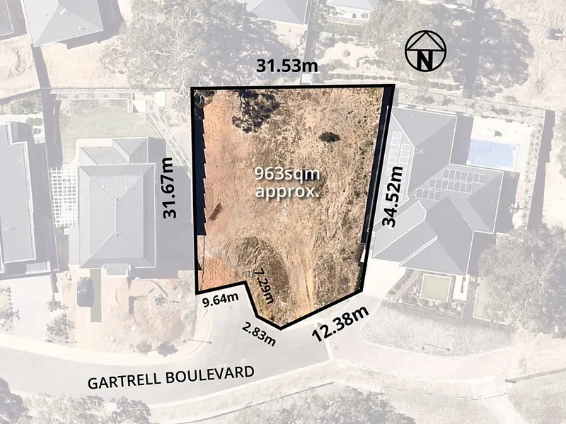 Make a dream come true! Land approx. 963 sq.m.