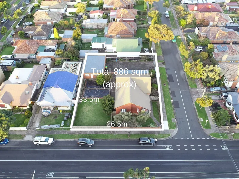 Outstanding potential on an expansive corner block