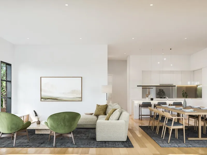 Situated as Side by Side townhouses in Croydon North.