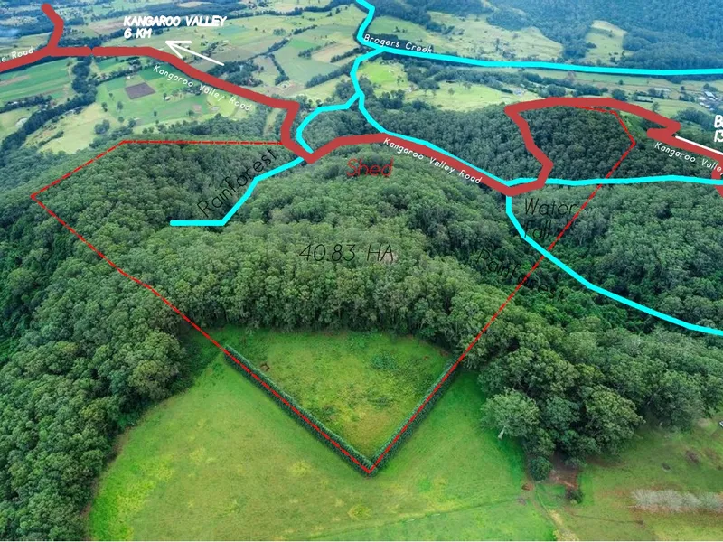 100 Acres Between KV and Berry Location, Views, Tranquility, Shed, Road and Power 