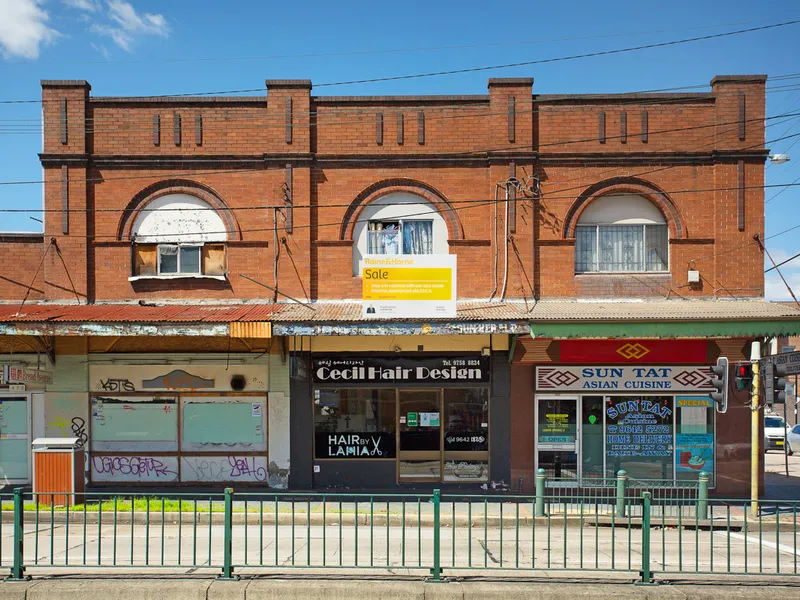 TWO STOREY SHOP AND RESIDENCE