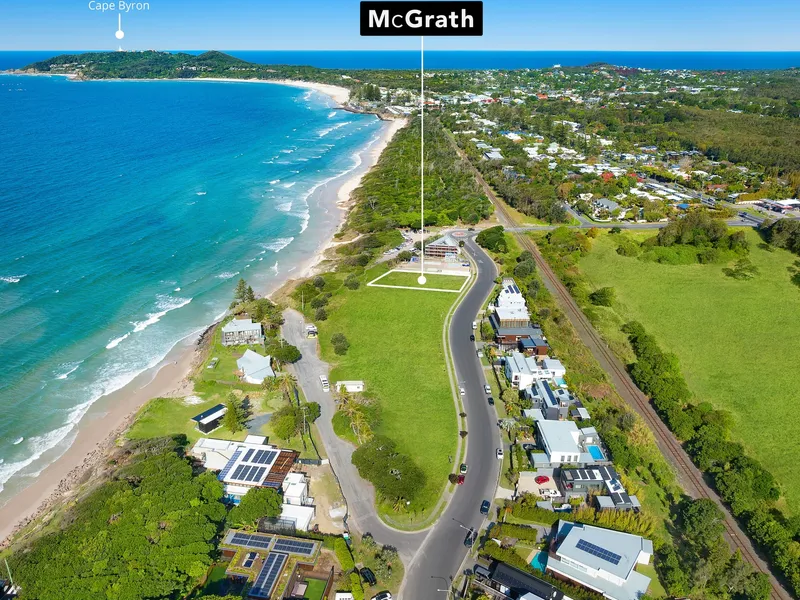 Incredibly rare beachfront block with sweeping north-east ocean views