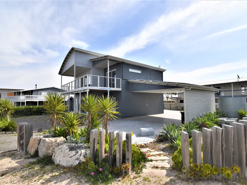 Investors Delight “Shore Break” with endless views of the Southern Ocean to Kangaroo Island * Beachfront Living at its Finest * Lake & rural views