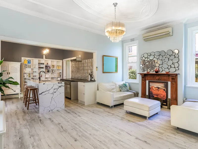 Character two bedroom home in the perfect location