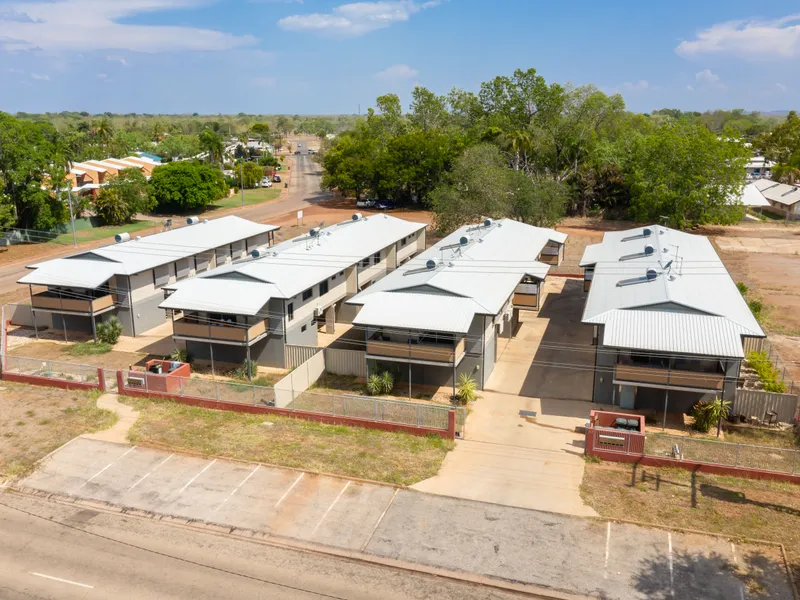 Fully leased unit blocks in booming Katherine 