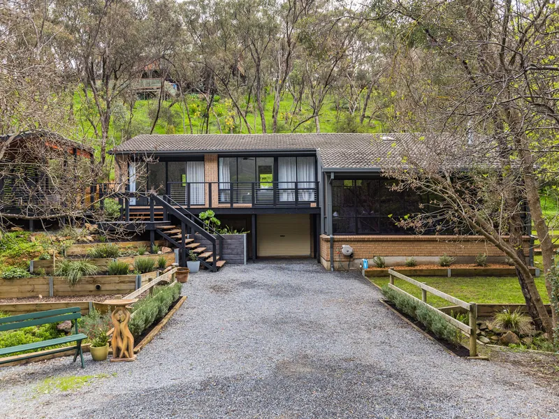 A quintessential home amongst the Gums and hidden Hills…