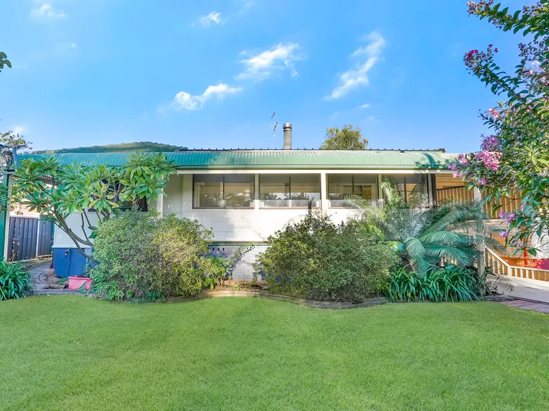 Large family home with huge backyard!