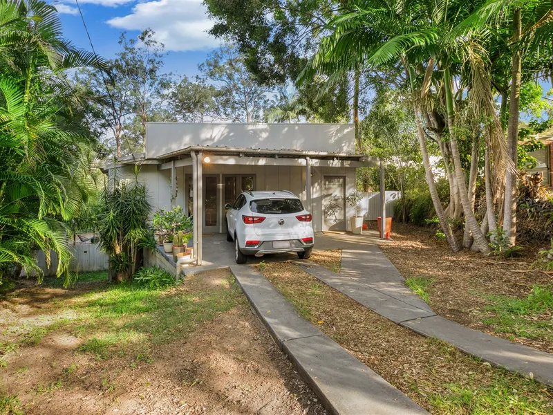 Post War Home Backing on To Bush Reserve