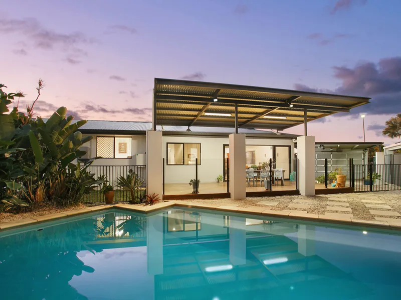 Modern family home just a stroll to Nobbys dining precinct