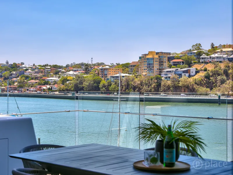 Last remaining residence - penthouse, north facing riverviews and double lock up garage