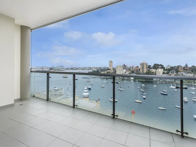 Large open two bedroom apartment with water views