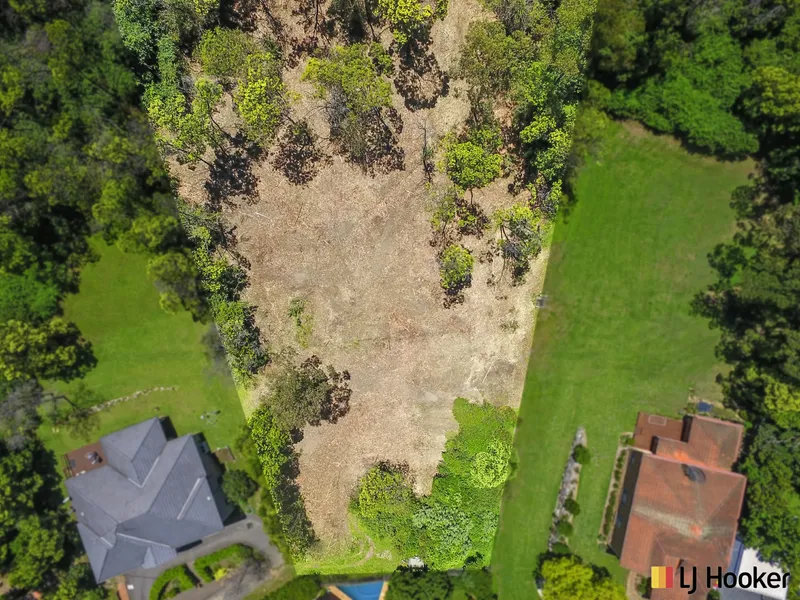 A Golden Opportunity to own 1.5 acres in West Pennant Hills
