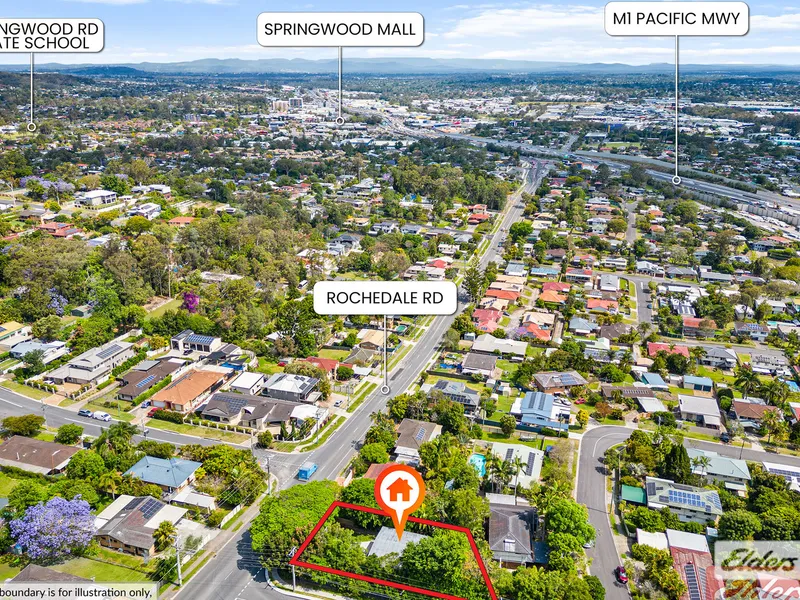 Corner block with 2-street access in a prime location!