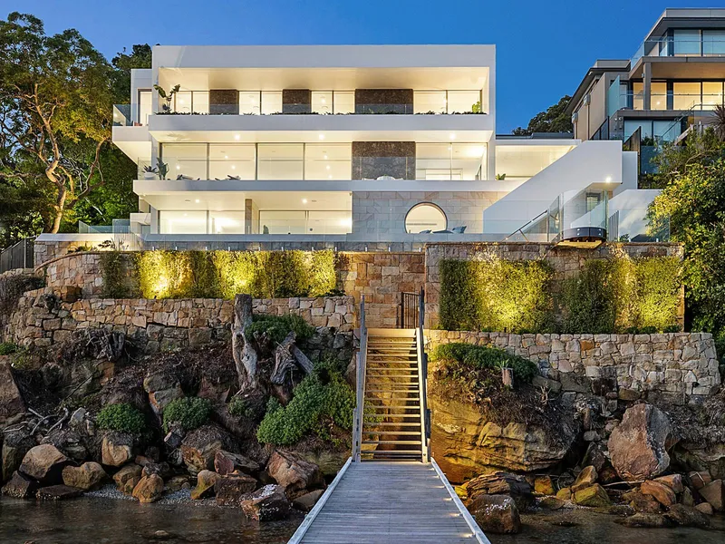 Brand new prestige property with private waterfrontage