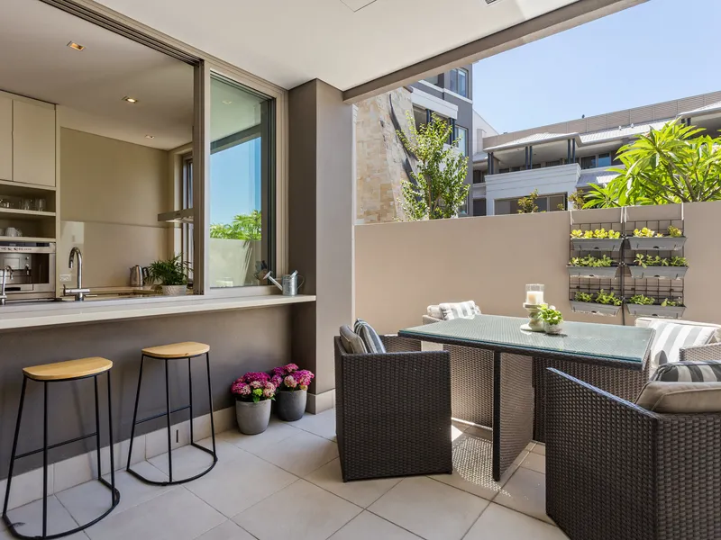 Luxurious Secure Complex with Private North Facing Courtyard