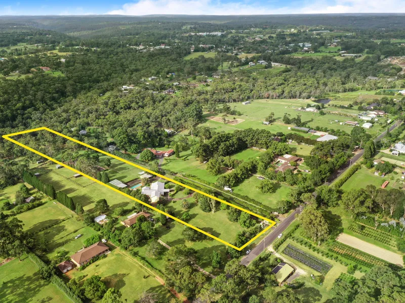 Glenorie     5 acre property    21 Boronia $2.895m