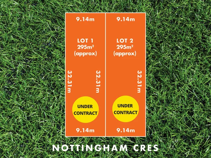 Only Lot 2 remains, Lot 1 now Under Contract!!