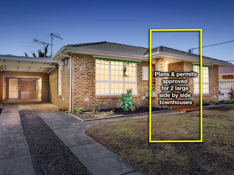 Promising Proposition With Plans/Permits For 2 Luxury Townhouses