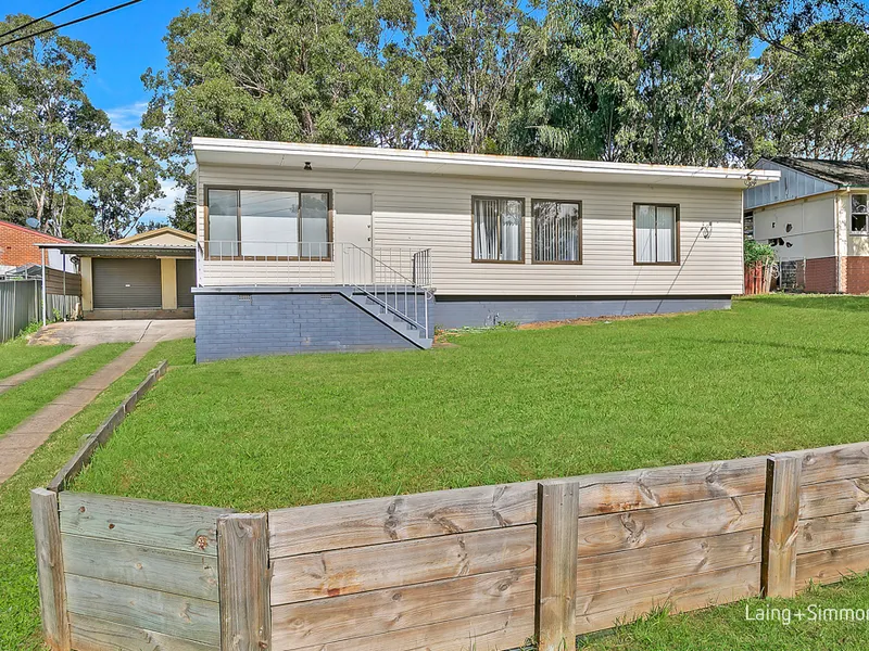 Recently updated home set on a 714.5sqm block with 22.8m frontage