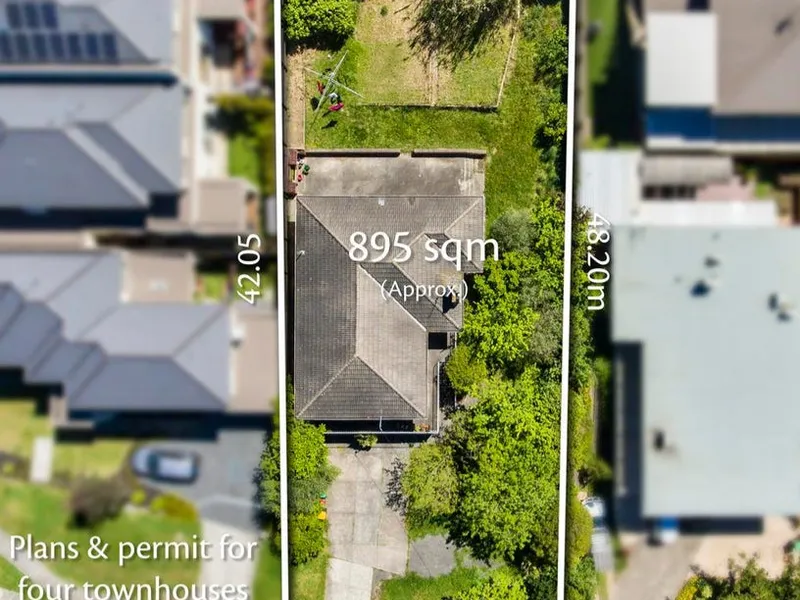 Plans and Permits for 4 Executive Homes on Templestowe Lower's Superb High Point