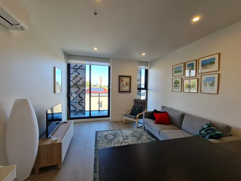 Modern Apartment With Large Balcony