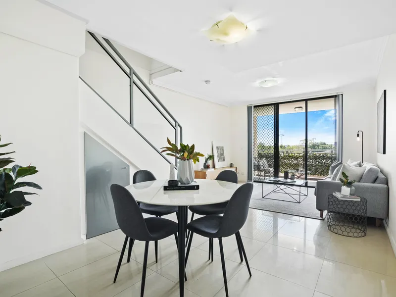 Stylish and Spacious Split Level Apartment
