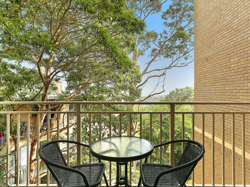 Furnished One Bedroom Apartment at Rear of Block