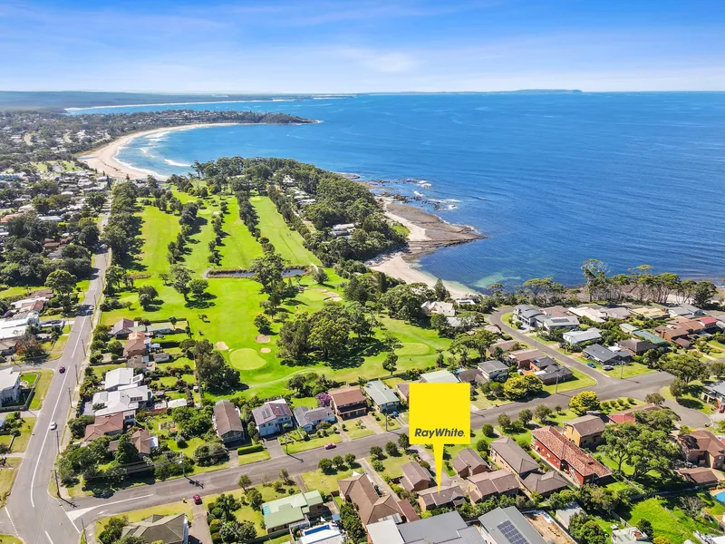 Ocean and Golf course views