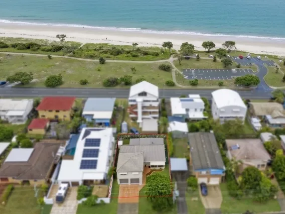 300m To The Beach, Water Glimpses From Upstairs