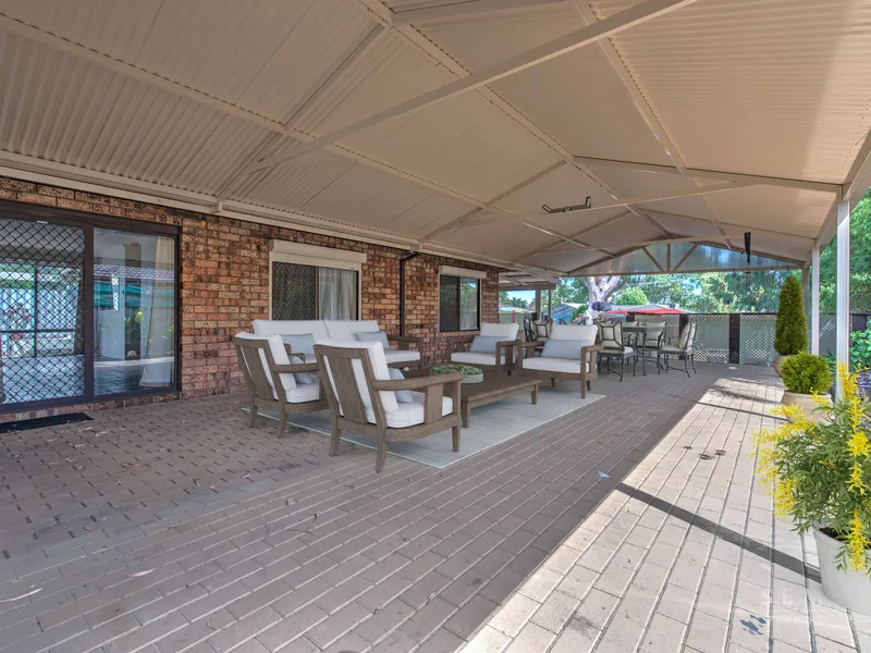 HUGE backyard for the kids + massive outdoor entertaining area. FIRST HOME OPEN SAT 19th Feb 12pm -12:40pm!