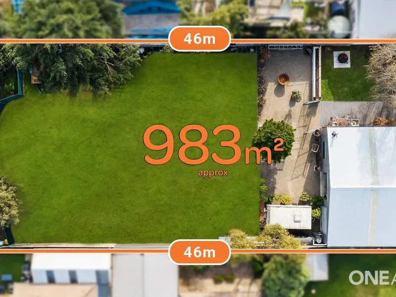 Development Opportunity GRZ1 (STCA) on 983m2 (Approx.)